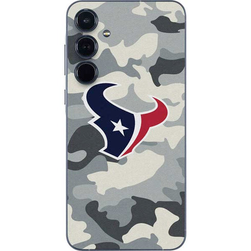 NFL Houston Texans Camo Galaxy A35 5G Skin